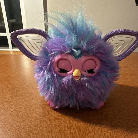 Hasbro Other - Furby Blue Purple Talking Plush Interactive Electronic Toy 2023 Hasbro WORKS!